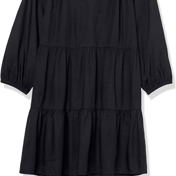 Amazon The Drop long sleeve tiered mini dress, with pockets! - Picture 3 of 4